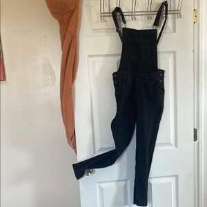 Wallflower Black Denim Overalls